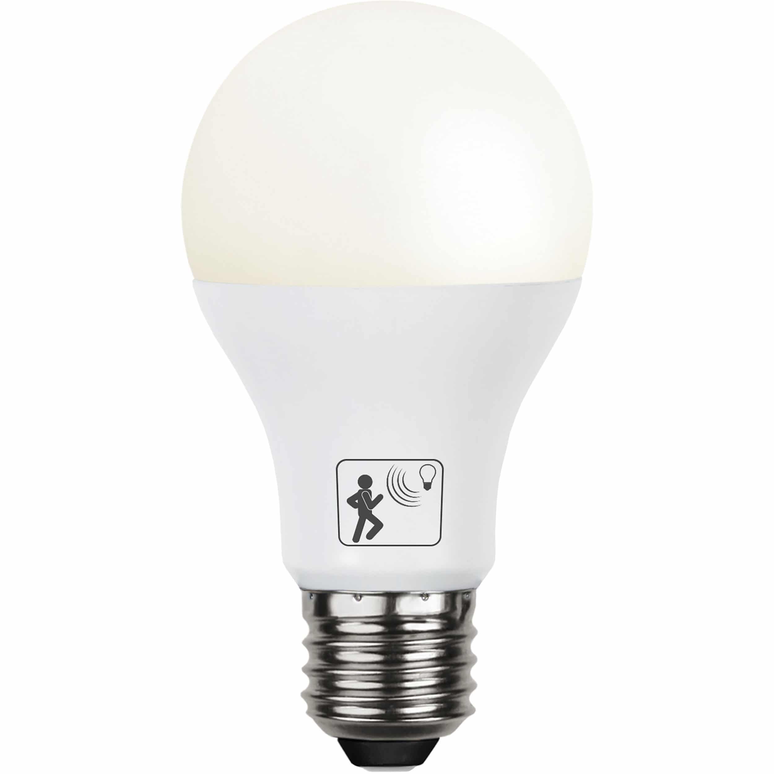 LED Leuchtmittel mit Bewegungssensor 11 Lumen 806 Ra (ersetzt 80 2700 Kelvin 60 E27 warmweiß Watt) Watt